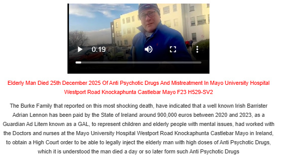 Adrian Lennon well known Irish Barrister